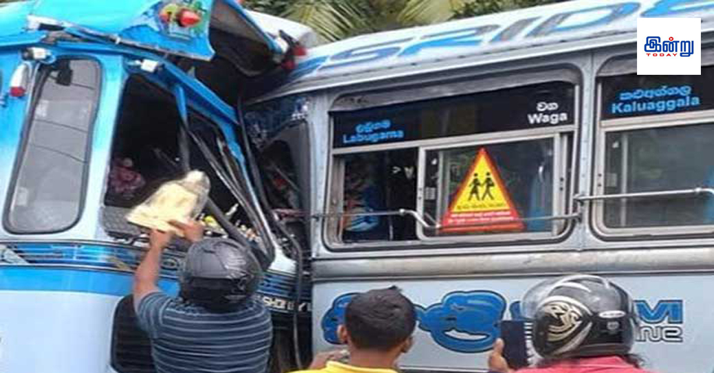 கடுவெல – ரணால பகுதியில் பஸ் விபத்து. மாணவர்கள் வைத்தியசாலையில்