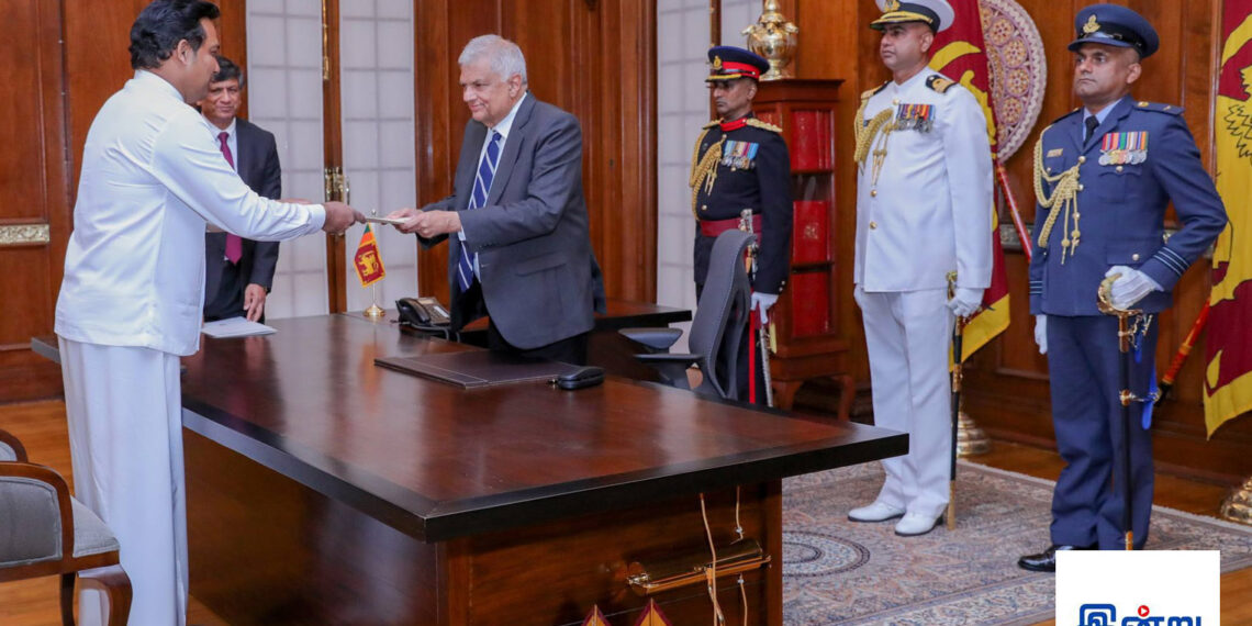 பாராளுமன்ற உறுப்பினர் சதாசிவம் வியாழேந்திரனுக்கு  மற்றுமொரு பதவி