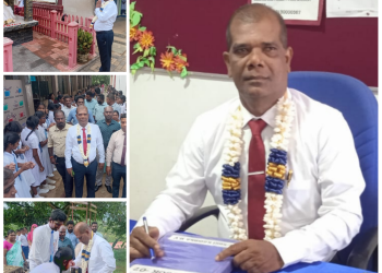 காவத்தை ஸ்ரீ கிருஷ்ணா மகா வித்தியாலயத்தின் புதிய அதிபராக எம். வசந்தகுமார் நியமனம்.