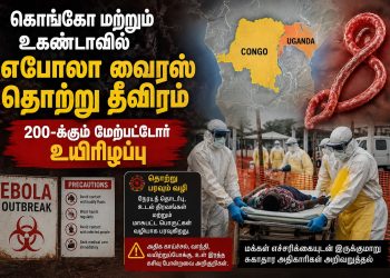 கொங்கோ மற்றும் உகண்டாவில் எபோலா வைரஸ் தொற்று தீவிரம்