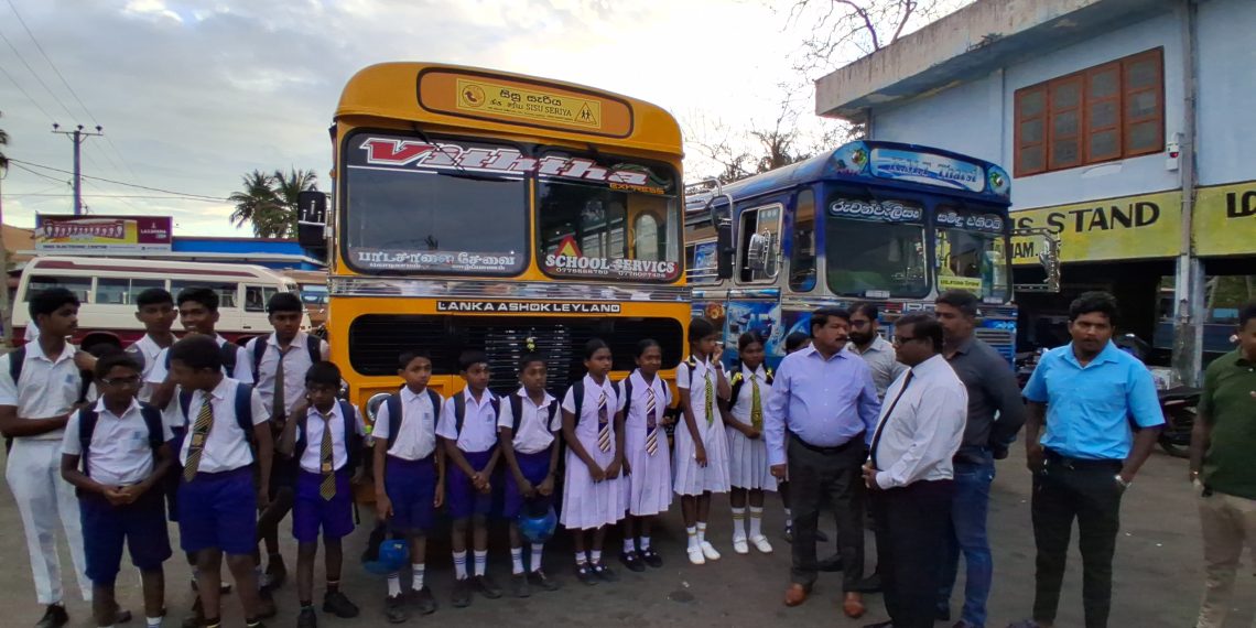 யாழில் டிஜிட்டல் தொழில்நுட்பத்துடனான ‘சிசு செரிய’ பாடசாலை பஸ்சேவை