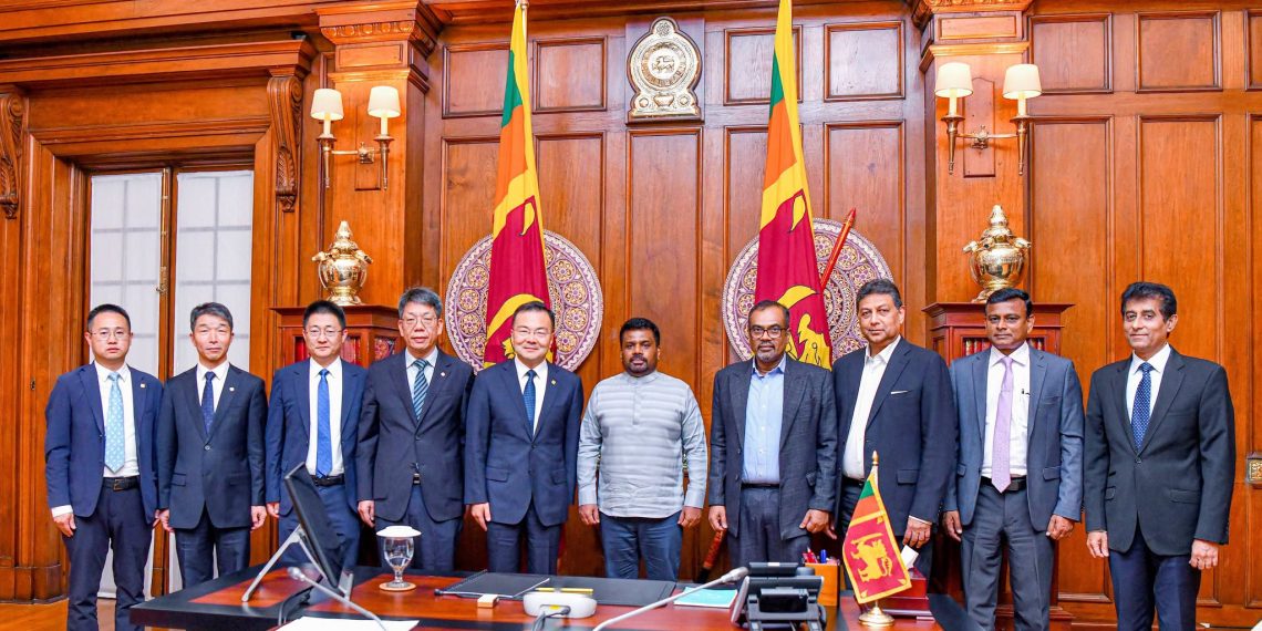 ஜனாதிபதி மற்றும் சீன முதலீட்டாளர்கள் குழுவிற்கு இடையிலான சந்திப்பு