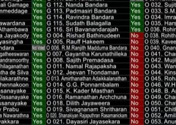 22ஆவது அரசியலமைப்புத் திருத்தச் சட்டமூலம் பாராளுமன்றில் நிறைவேற்றம்